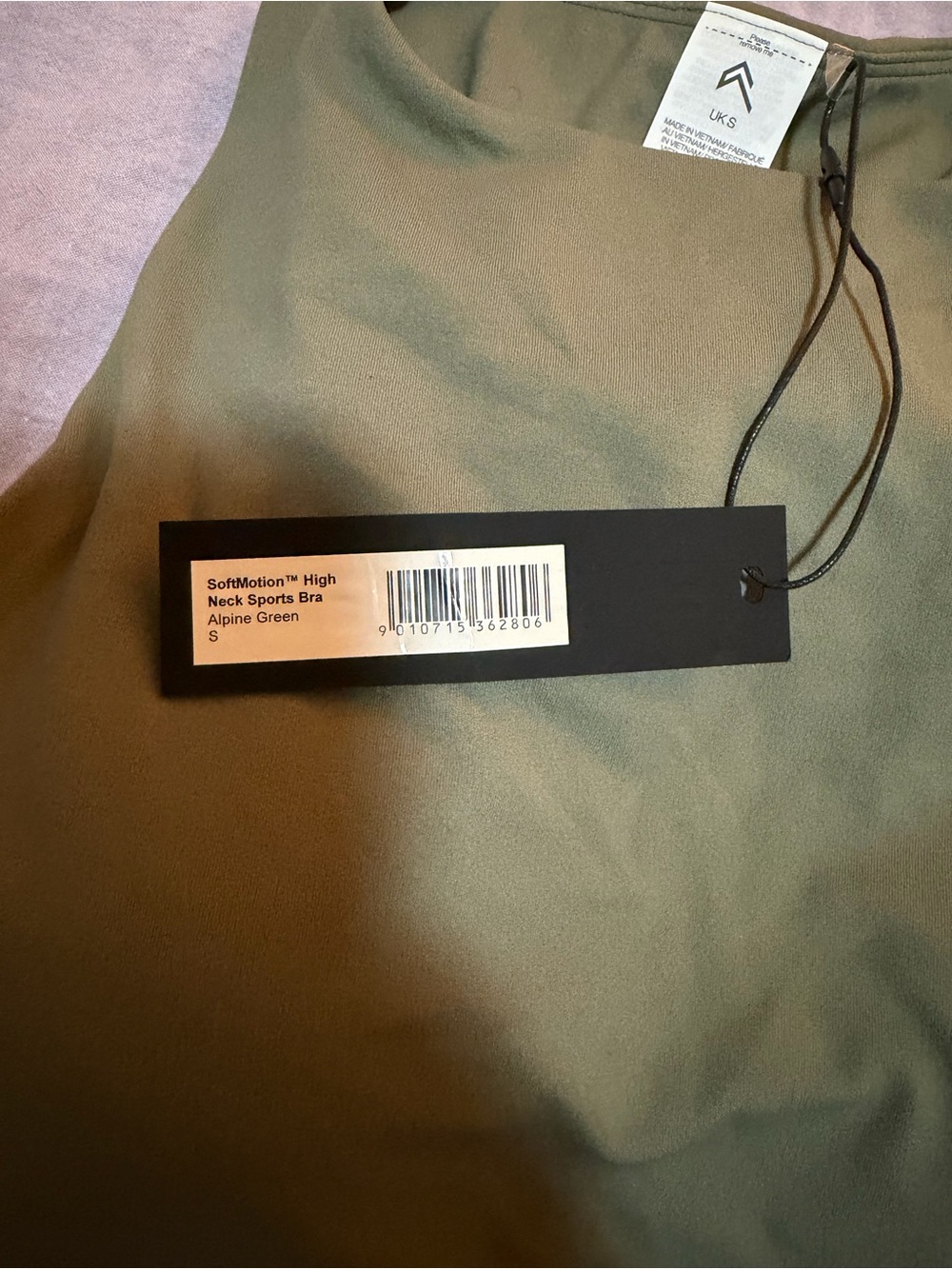 NWT Oner Active Soft Motion High Neck Sports Bra - Picture 7 of 8